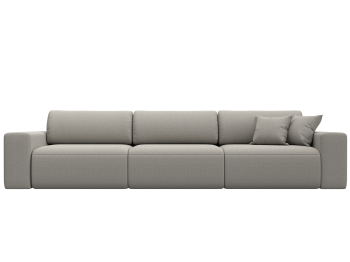 Диван прямой Лига-036 НПБ Классик Лонг, рогожка Амур