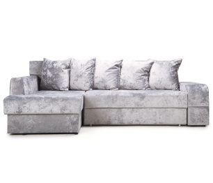 Угловой диван Марго 1 левый, велюр