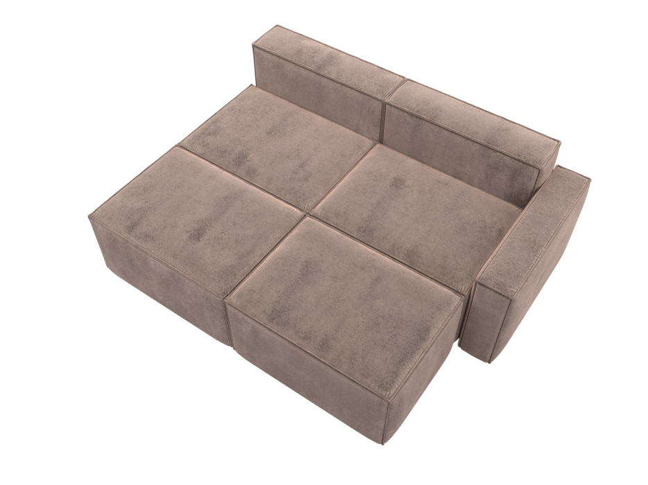 Диваны угловые в гостиную, Диван угловой модульный Лига-063 угол правый, велюр TOWER