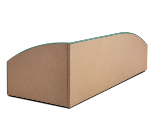 Кровать тахта угловая Дельта с подъемным механизмом, велюр