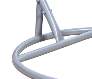 Подвесное кресло Leset Эва, каркас Серый металлик, подушка Бирюза яркая