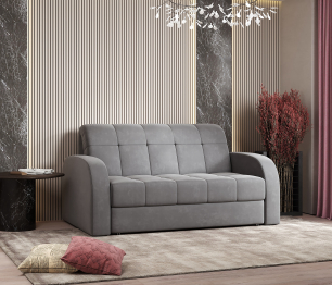 Диван-кровать прямой Виа 2, велюр