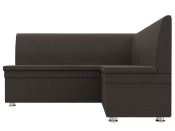 Диван кухонный угловой Уют правый угол, рогожка Амур