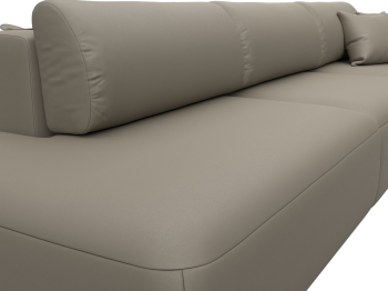 Диван прямой Лига-036 НПБ Модерн Лонг подлокотник справа, экокожа GRIFON