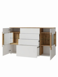 Стенка в гостиную, комплект мебели для гостиной, Куба, 1995х2410х505