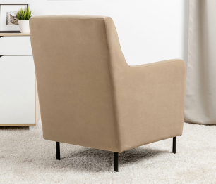 Кресло Барселона, Велюр Diagonal