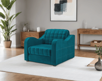 Кресло-кровать аккордеон Барон №4 (Бархат)