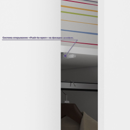 Компьютерный стол однотумбовый правый с ящиком и верхней полкой и платяной шкаф Мори МШ8001