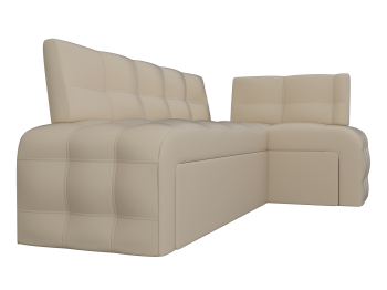 Кухонный угловой диван Люксор правый угол, экокожа