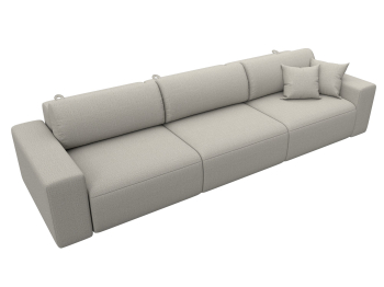 Диван прямой Лига-036 НПБ Классик Лонг, рогожка Амур