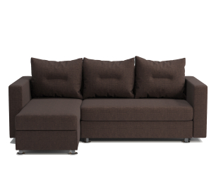 Угловой диван Ария левый, рогожка