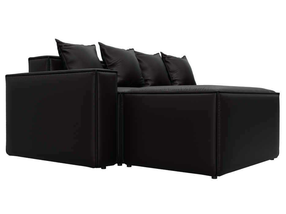 Диваны угловые в гостиную, Диван угловой модульный Лига-063 угол левый, экокожа GRIFON