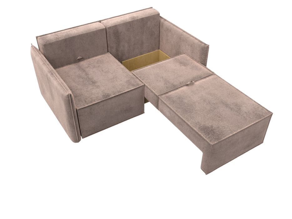 Диваны кровати со спальным местом, Диван прямой Либерти мини, велюр TOWER