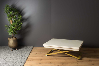 Стол-трансформер Cross (золото)