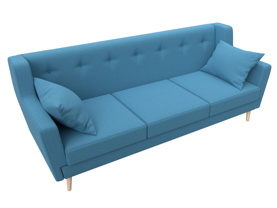 Диваны прямые кухонные, Диван кухонный прямой Брайтон 3, рогожка Амур