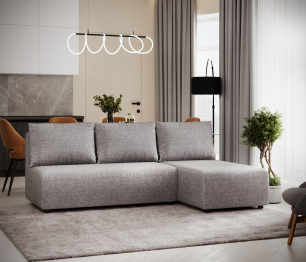 Угловой диван-кровать Каир (Комо, Крит), рогожка