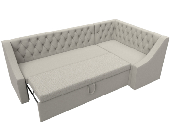 Диван кухонный угловой Мерлин правый угол, рогожка Амур