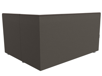 Диван кухонный угловой Уют правый угол, рогожка Амур