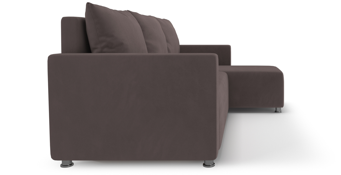 Диваны угловые в гостиную, Угловой диван Каир Lux 2 универсальный велюр