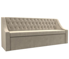 Диваны прямые кухонные, Диван прямой кухонный Мерлин, микровельвет