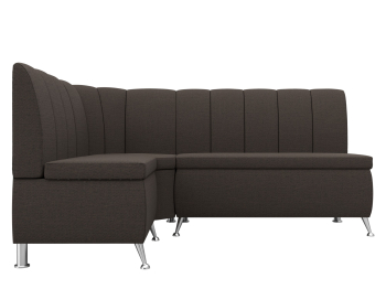 Диван кухонный угловой Кантри левый угол, рогожка Амур