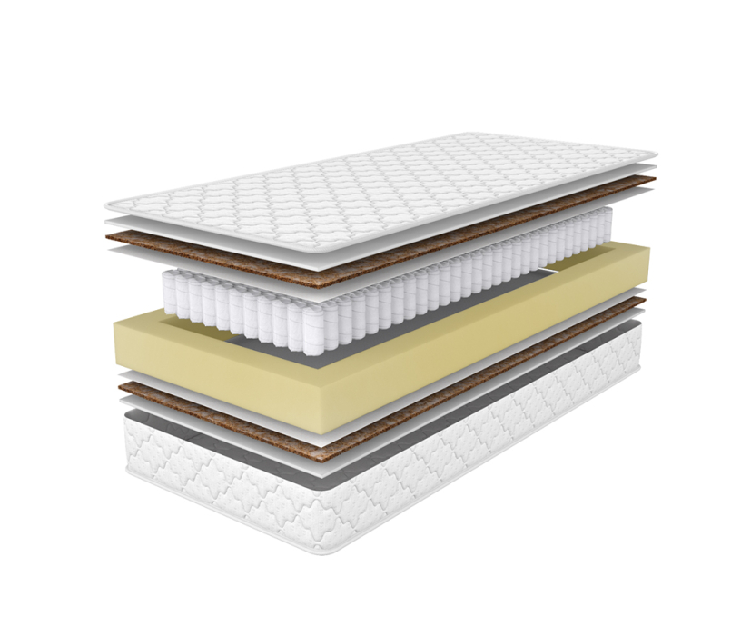 900 x 2000, Матрас Соня Матрасова Оливия (Jacgard) 90х200 см