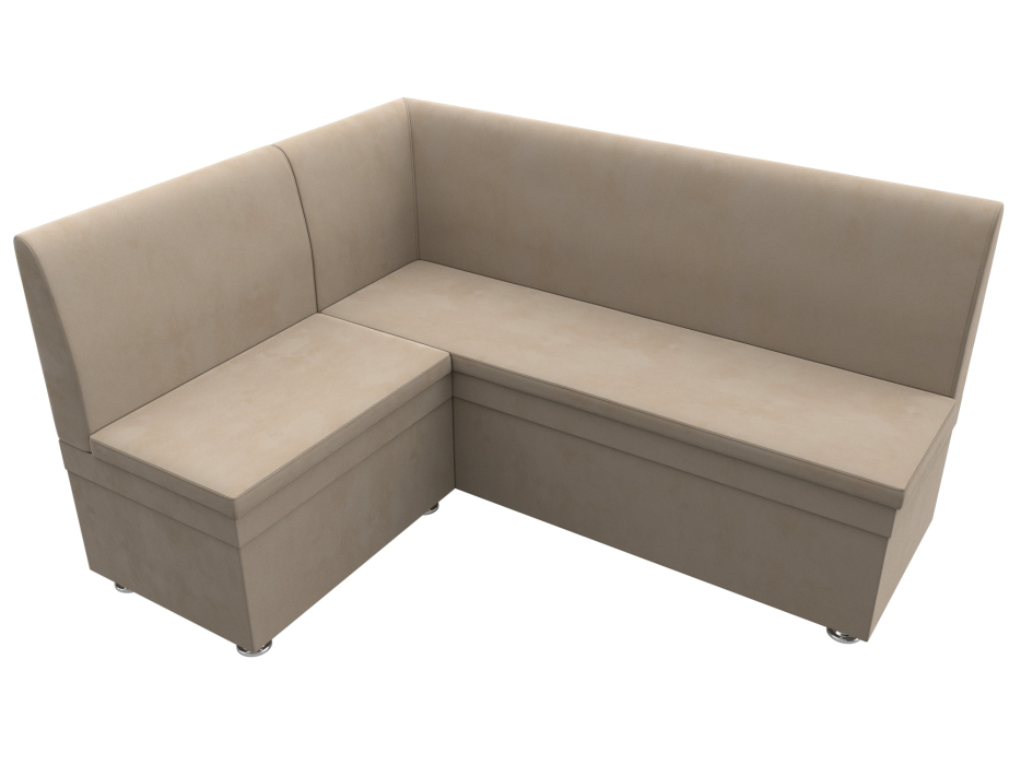 Диваны угловые кухонные, Диван кухонный угловой Уют левый угол, велюр