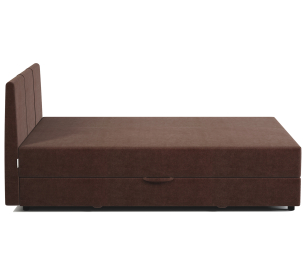 Кровать тахта односпальная с подъемным механизмом и матрасом Классика 100, велюр