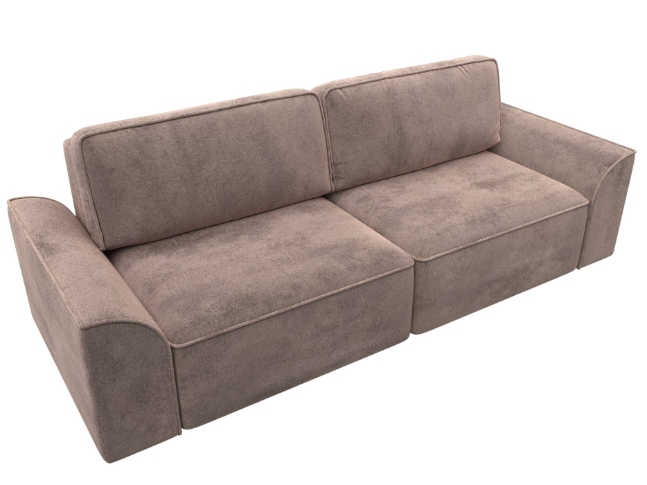 Диваны еврокнижки, Диван прямой Лига-048 НПБ, велюр TOWER