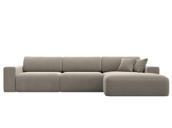 Диван угловой Лига-036 Классик Лонг правый угол, микровельвет