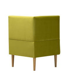 Кресло (модуль угловой) Лагуна, велюр