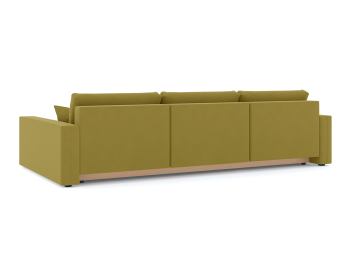 Диван-кровать угловой Брест 3 секции еврокнижка, велюр