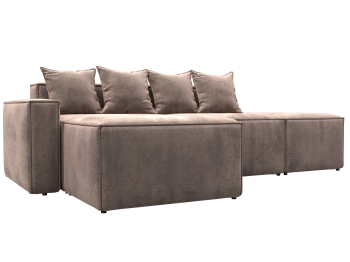 Диван угловой модульный Лига-063 угол левый, велюр TOWER