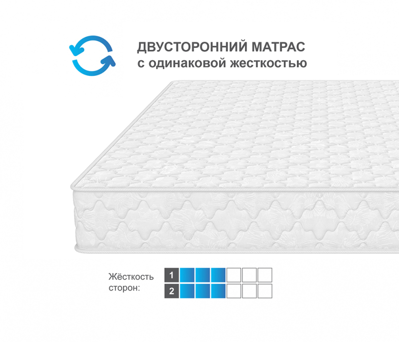 Другие размеры, Матрас ARMOS Сонплит (Трикот белый) 120х200 см