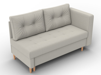 Кушетка Лига-098, рогожка Амур