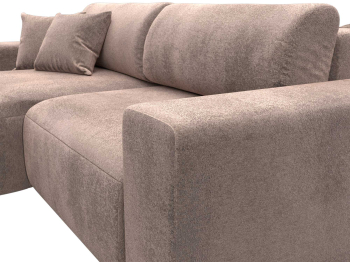 Диван угловой Лига-036 НПБ Классик левый угол, велюр TOWER