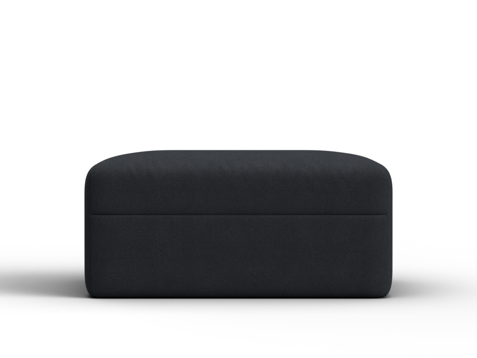 Пуф в прихожую, Модуль пуф Лига-060 НПБ, замша JOLY