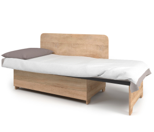 Кушетка Гамма 120 левый, экокожа / Корфу