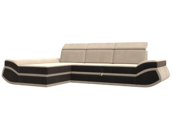 Диван угловой Лига-032 левый угол, велюр