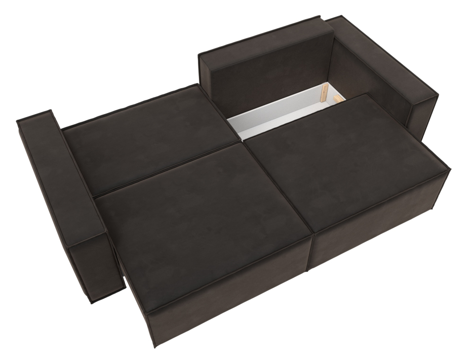 Диваны выкатные, Диван прямой Куба, велюр