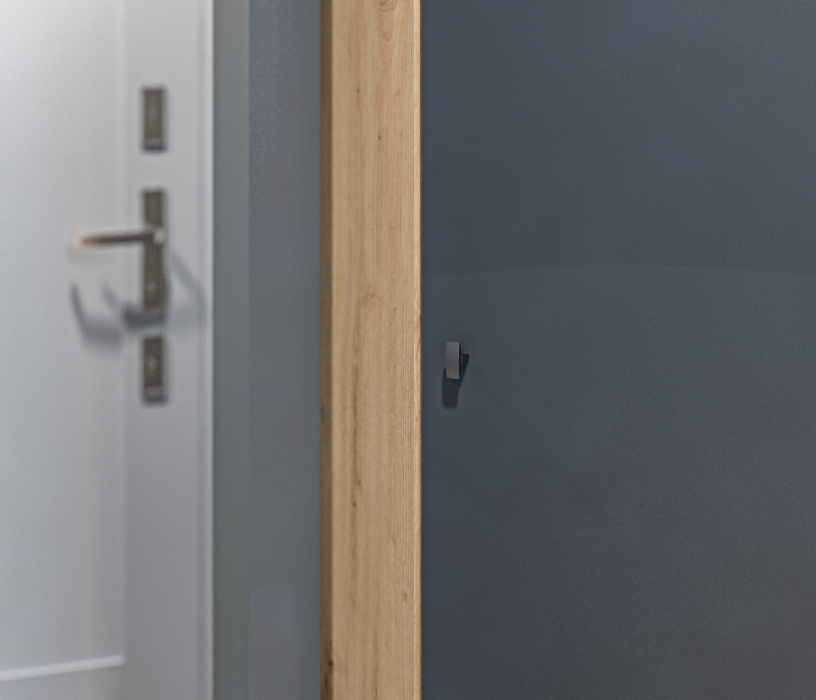 Угловые шкафы, Шкаф угловой Сидней СБ-2589 Дуб дикий/Диамант серый