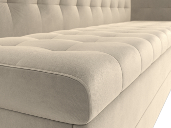 Кухонный диван Бриз с углом справа, микровельвет