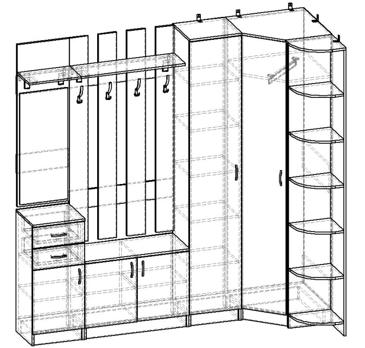 Угловые, Композиция ГОРИЗОНТ-12