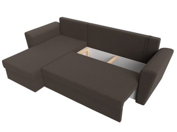 Угловой диван Амстердам Лайт левый угол, рогожка