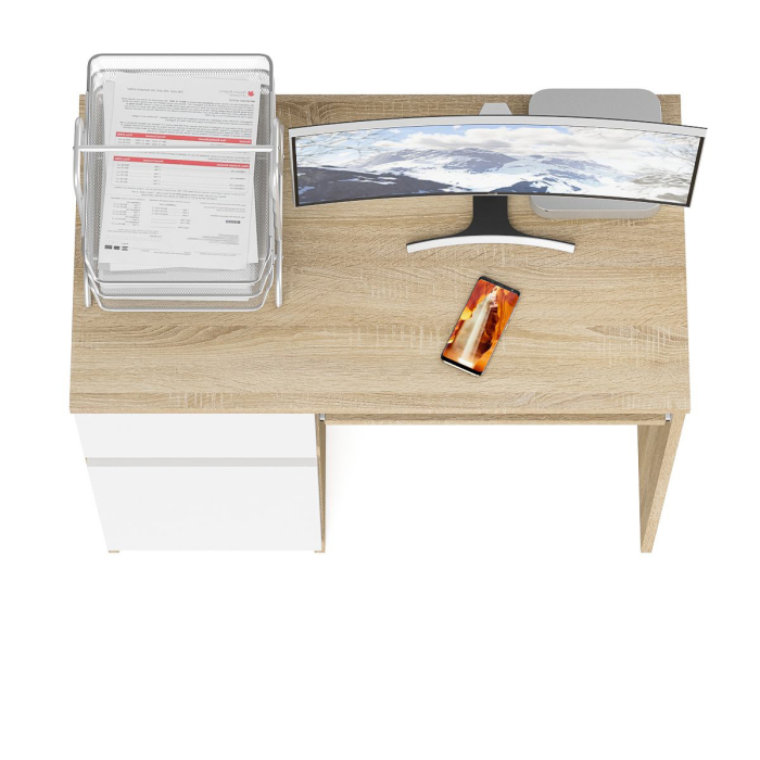 Детские столы, Стол компьютерный Мори МС-1 левый