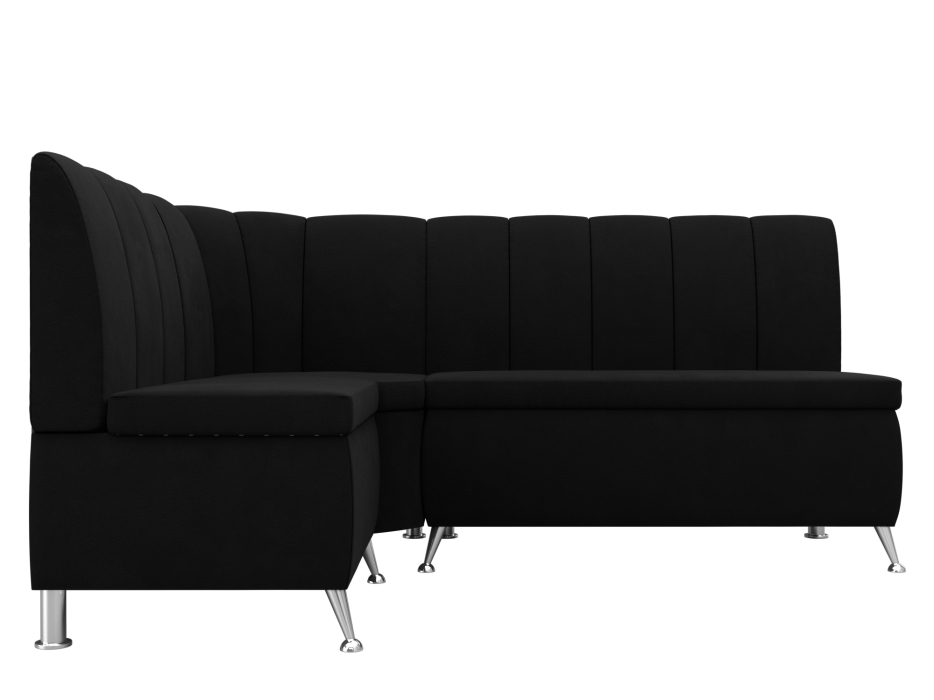 Диваны угловые кухонные, Диван кухонный угловой Кантри левый угол, микровельвет