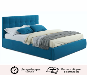 Мягкая кровать Selesta 1600 с подъемным механизмом