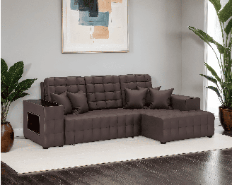 Диван Мадрид Правый угол (Бархат)