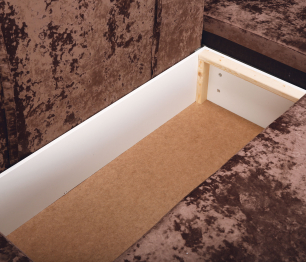 Угловой диван Марго 1 правый, велюр