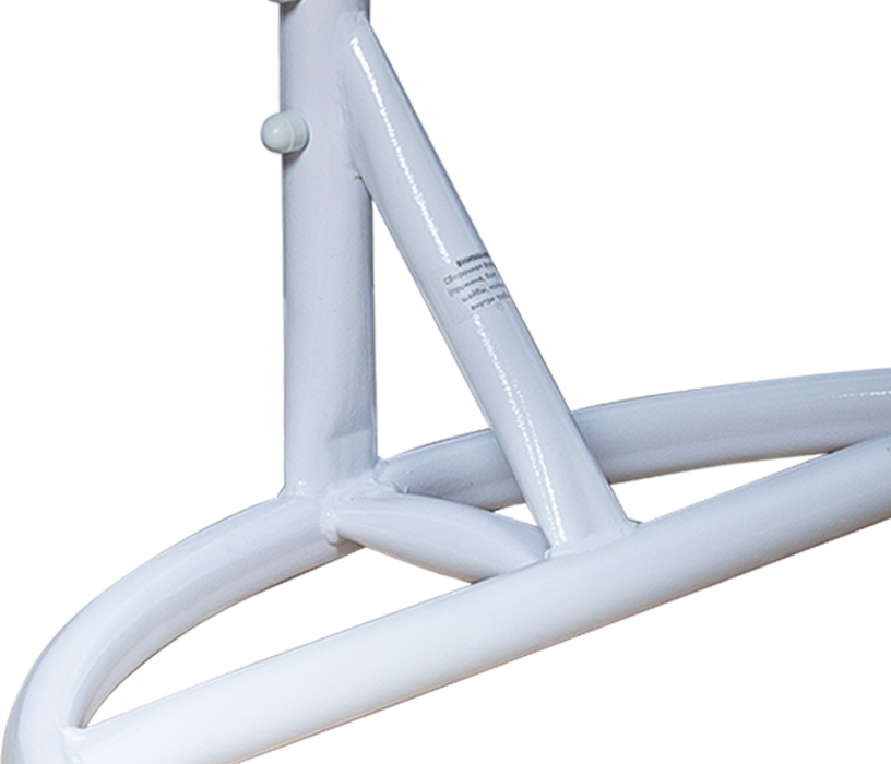 Мебель из ротанга, Подвесное кресло Leset Саона, каркас Белый, подушка Зеленое яблоко